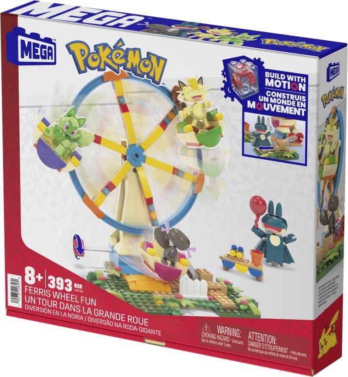 Pokemon Mega Construx Adventure Builder Ferris Wheel Fun Gallery Image 10