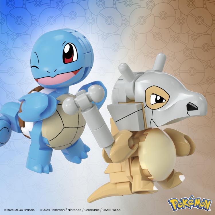 Pokemon Mega Construx Poke Ball Building Squirtle & Cubone Double Pack Gallery Image 10
