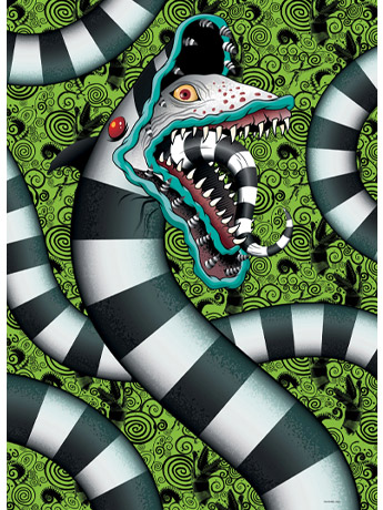 Beetlejuice Sandworm! 1000-Piece Puzzle