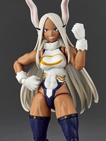 My Hero Academia Revoltech NR054 Mirko Action Figure Gallery Image 2