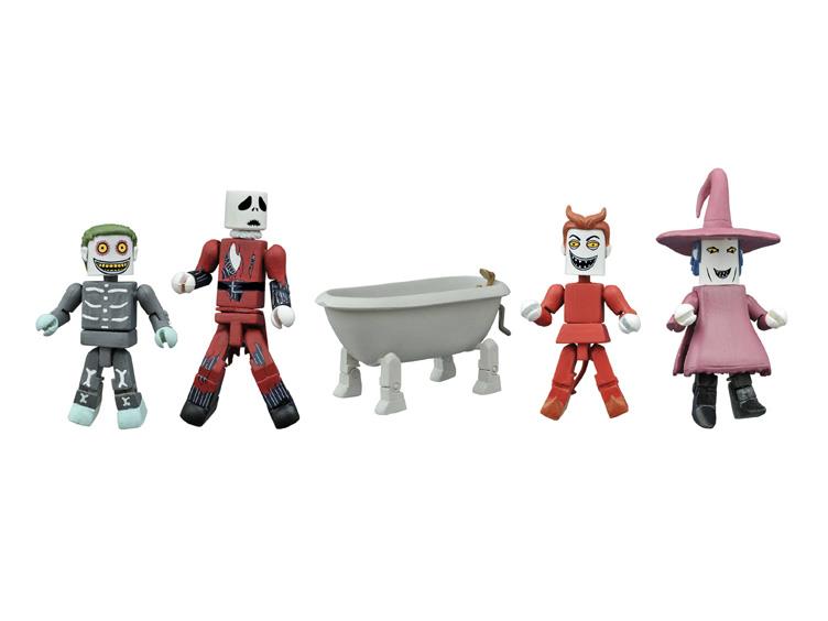 NYCC 2015 Exclusive Nightmare Before Christmas Minimates Four Pack Gallery Image 1