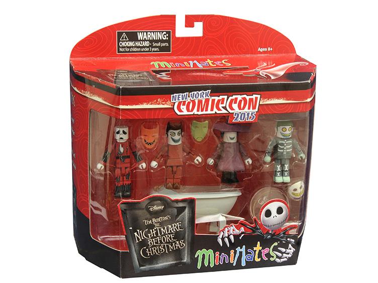NYCC 2015 Exclusive Nightmare Before Christmas Minimates Four Pack Gallery Image 2