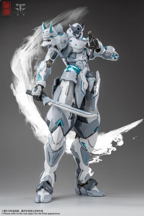 CangDao CD-07W Hurricane Ninja Zhan Ming (White Ghost Ver.) Action