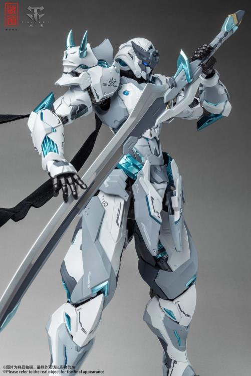 CangDao CD-07W Hurricane Ninja Zhan Ming (White Ghost Ver.) Action
