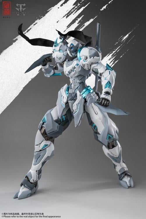 CangDao CD-07W Hurricane Ninja Zhan Ming (White Ghost Ver.) Action