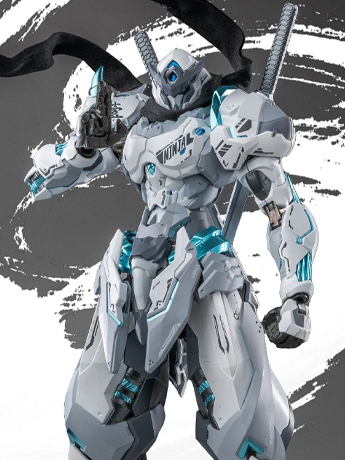 CangDao CD-07W Hurricane Ninja Zhan Ming (White Ghost Ver.) Action