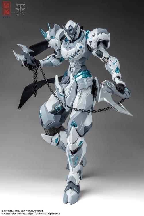 CangDao CD-07W Hurricane Ninja Zhan Ming (White Ghost Ver.) Action