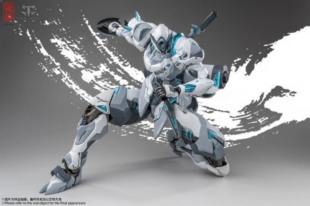 CangDao CD-07W Hurricane Ninja Zhan Ming (White Ghost Ver.) Action