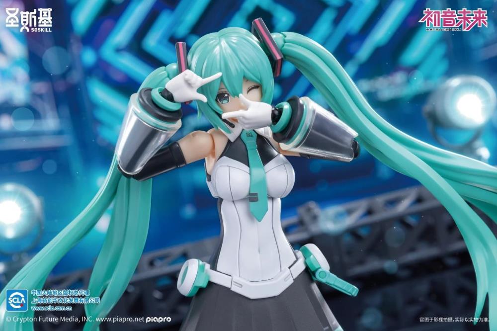 Vocaloid Hatsune Miku (Sing the Future Ver.) Mecha Girl Model Kit Gallery Image 13