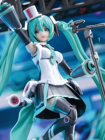 Vocaloid Hatsune Miku (Sing the Future Ver.) Mecha Girl Model Kit Gallery Image 2