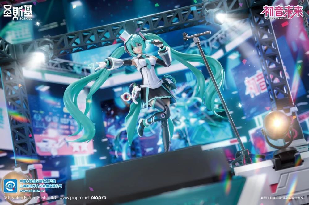 Vocaloid Hatsune Miku (Sing the Future Ver.) Mecha Girl Model Kit Gallery Image 10
