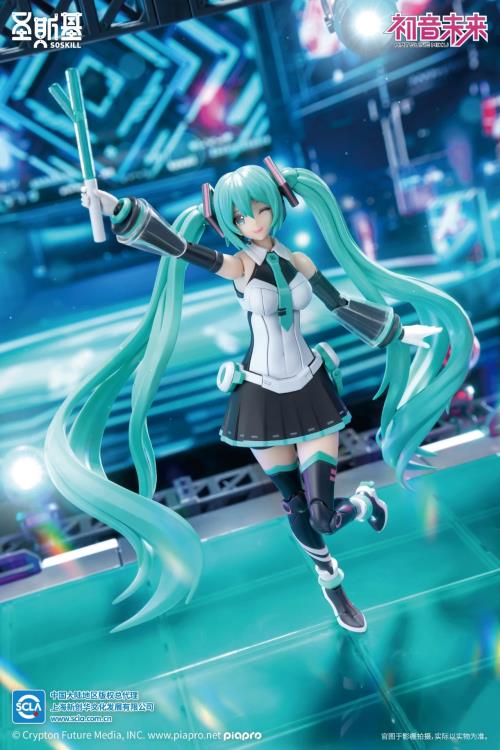 Vocaloid Hatsune Miku (Sing the Future Ver.) Mecha Girl Model Kit Gallery Image 4