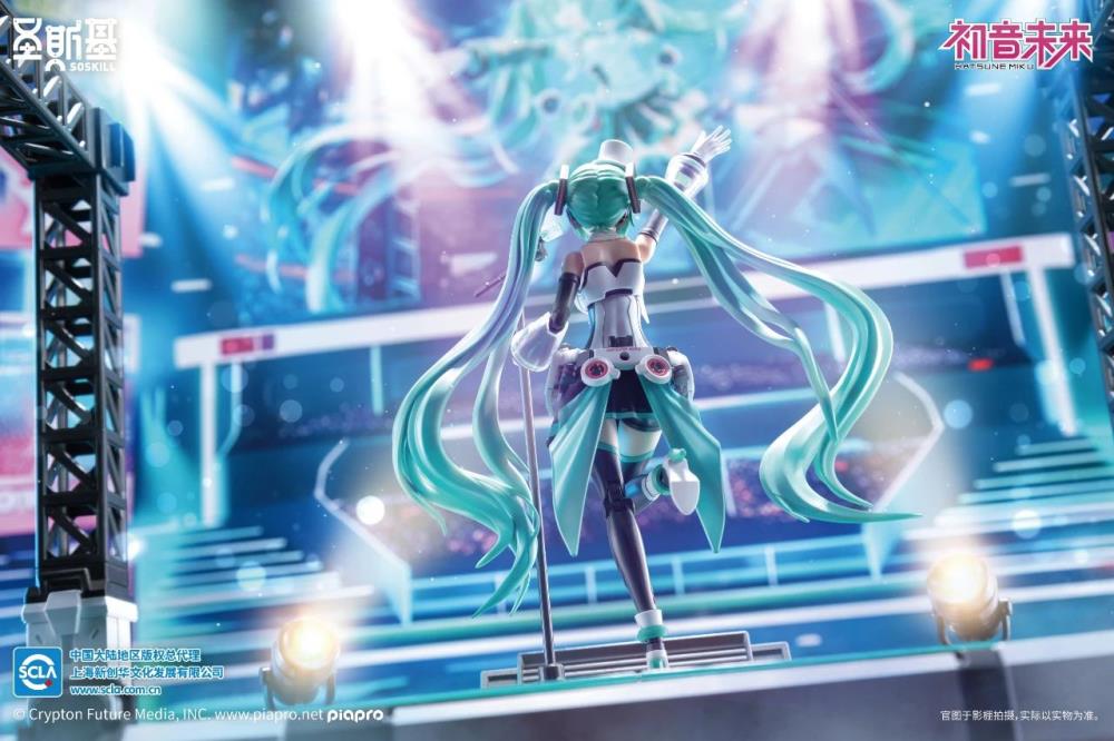 Vocaloid Hatsune Miku (Sing the Future Ver.) Mecha Girl Model Kit Gallery Image 11