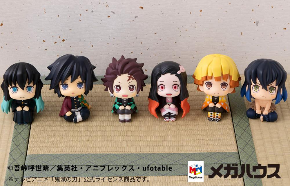 Demon Slayer: Kimetsu no Yaiba Look Up Series Giyu Tomioka (Stupefied Face Ver.) & Muichiro Tokito (Smile Face Ver.) Set with Gift Gallery Image 4