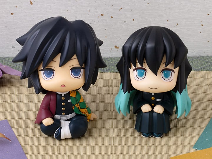 Demon Slayer: Kimetsu no Yaiba Look Up Series Giyu Tomioka (Stupefied Face Ver.) & Muichiro Tokito (Smile Face Ver.) Set with Gift Gallery Image 1