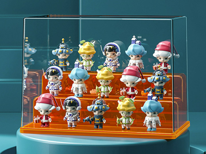 Model Two Ladder Style Display Case Gallery Image 1