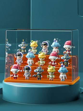 Model Two Ladder Style Display Case Gallery Image 2