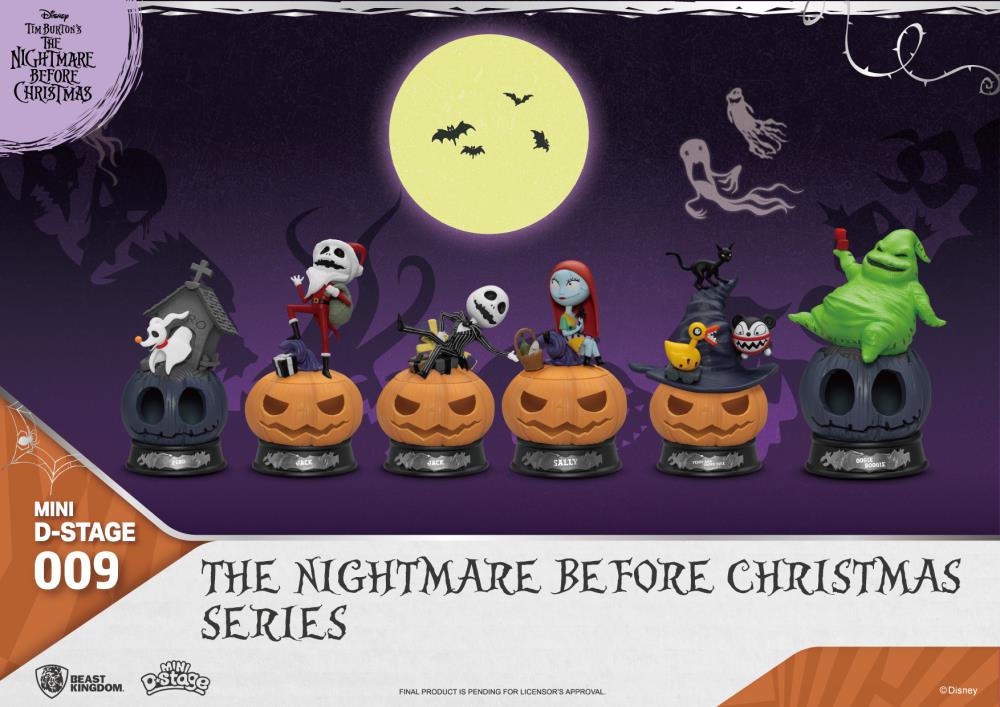 The Nightmare Before Christmas Mini D-Stage MDS-009 The Nightmare Before Christmas Series Box of 6 Random Figures Gallery Image 3