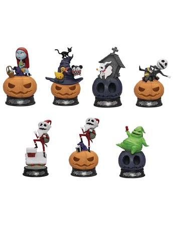 The Nightmare Before Christmas Mini D-Stage MDS-009 The Nightmare Before Christmas Series Box of 6 Random Figures Gallery Image 2