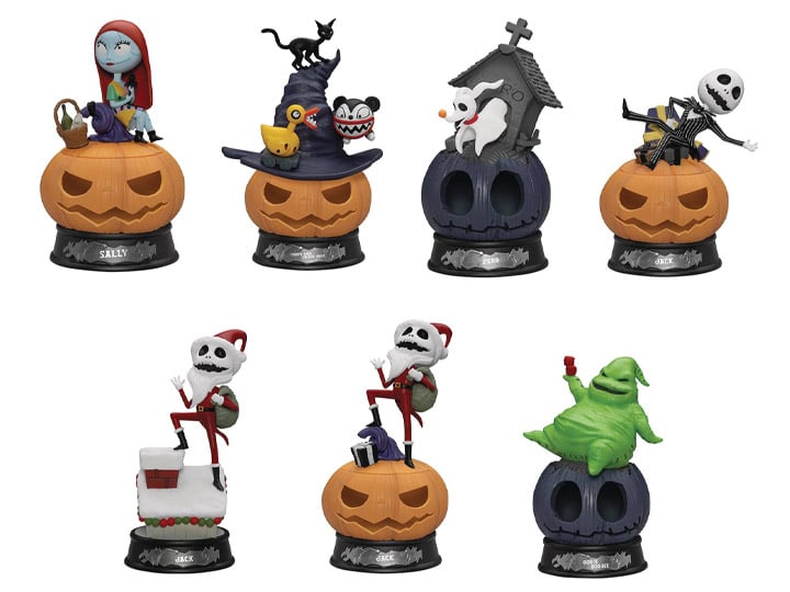 The Nightmare Before Christmas Mini D-Stage MDS-009 The Nightmare Before Christmas Series Box of 6 Random Figures Gallery Image 1