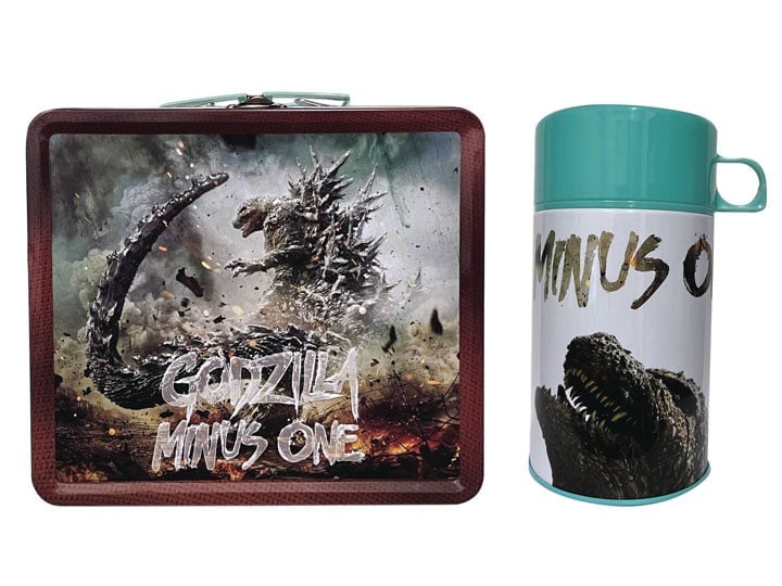 Godzilla Minus One Tin Titans PX Previews Exclusive Lunch Box and Thermos Gallery Image 1