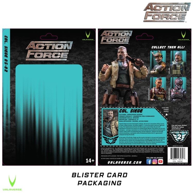 Action Force Col. Siege 1/12 Scale Action Figure Gallery Image 6
