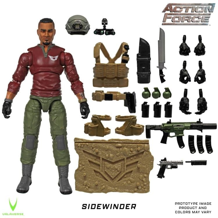 Action Force Sidewinder 1/12 Scale Action Figure Gallery Image 4