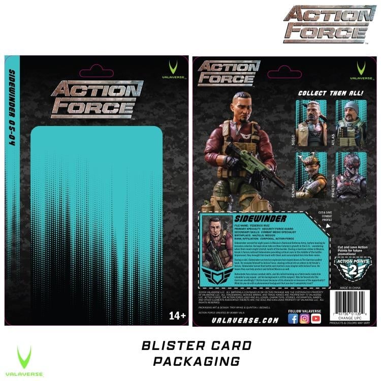 Action Force Sidewinder 1/12 Scale Action Figure Gallery Image 5