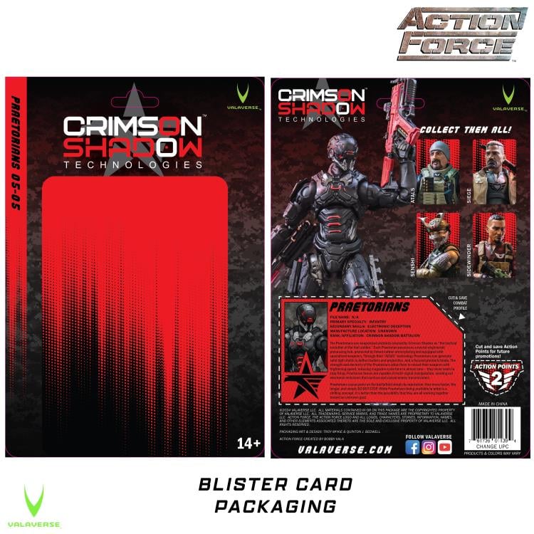 Action Force Crimson Shadow Praetorian 1/12 Scale Action Figure Gallery Image 5