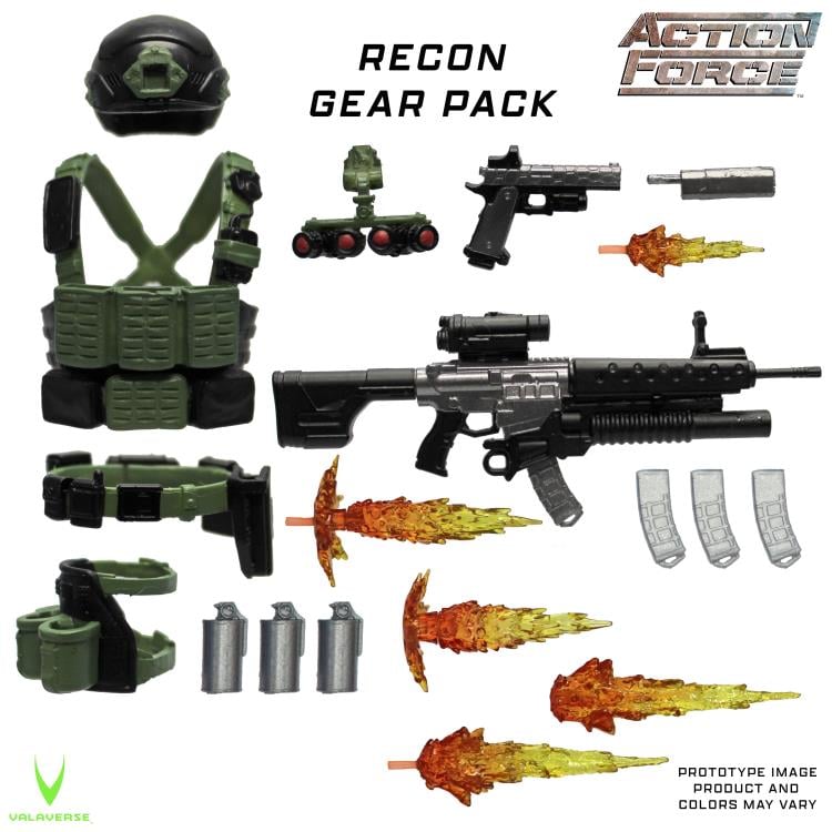 Action Force Recon Gear 1/12 Scale Accessory Set Gallery Image 3