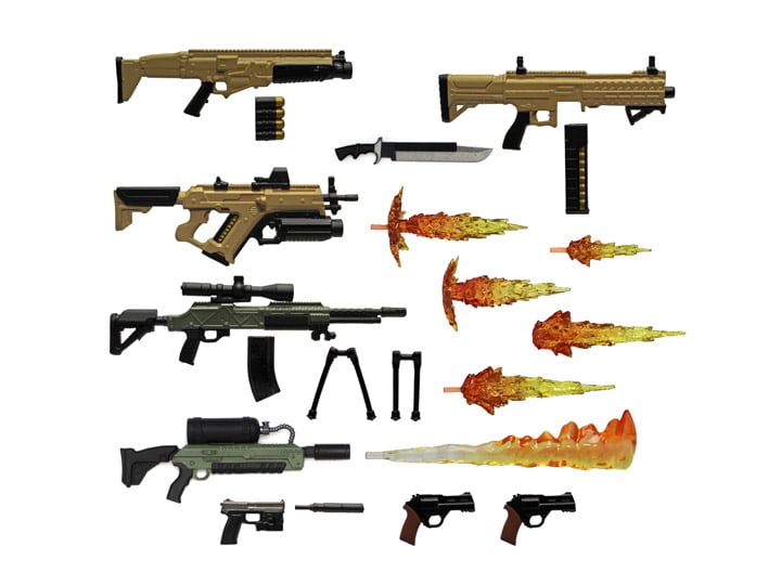 Action Force Weapons Pack (India) 1/12 Scale Accessory Set Gallery Image 1
