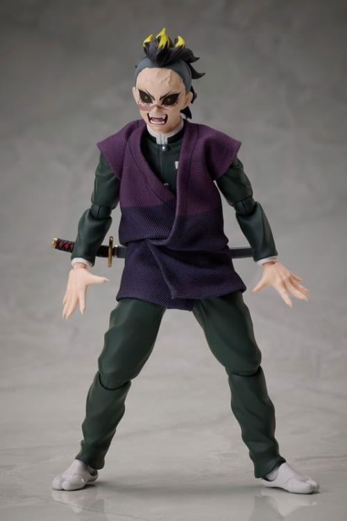 Demon Slayer: Kimetsu no Yaiba BUZZmod. Genya Shinazugawa 1/12 Scale Action Figure Gallery Image 8