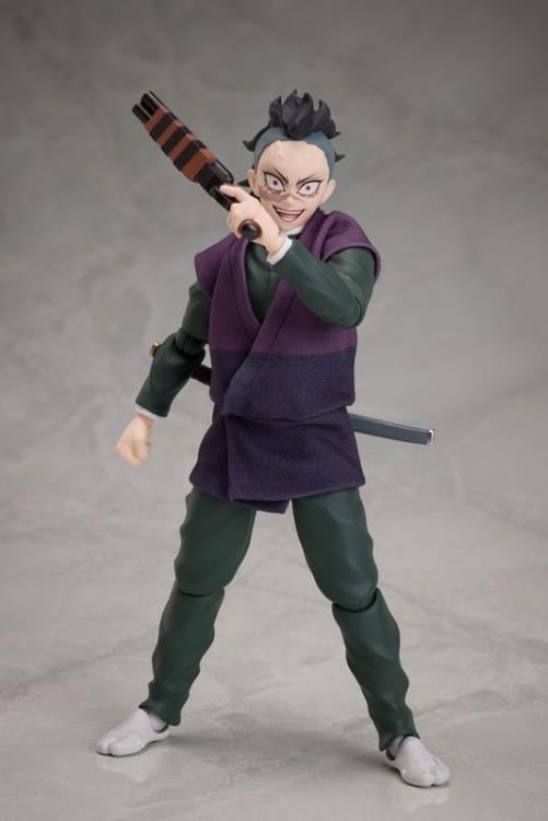 Demon Slayer: Kimetsu no Yaiba BUZZmod. Genya Shinazugawa 1/12 Scale Action Figure Gallery Image 6
