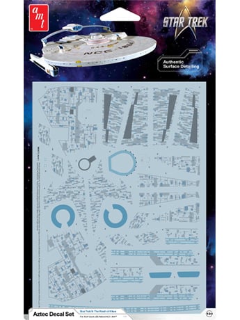 Star Trek: The Wrath of Khan U.S.S. Reliant Aztec 1/537 Scale Decal Set Gallery Image 2