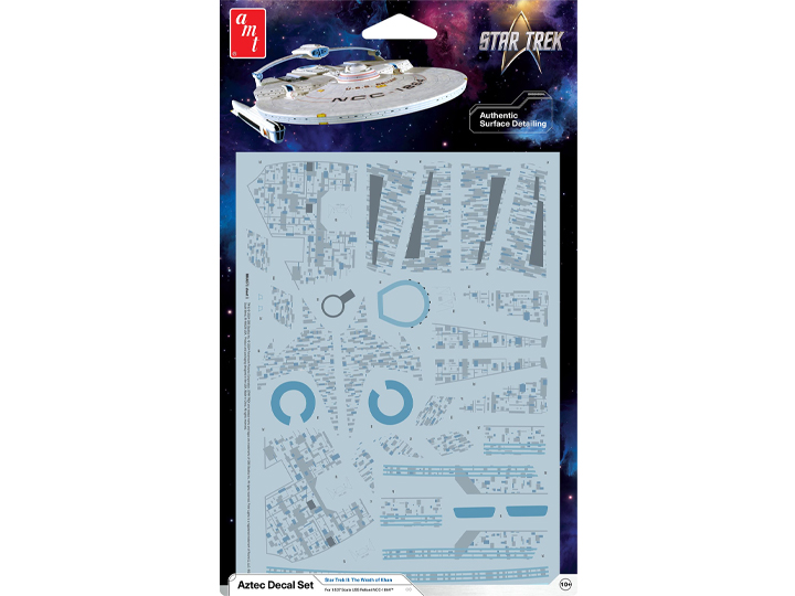 Star Trek: The Wrath of Khan U.S.S. Reliant Aztec 1/537 Scale Decal Set Gallery Image 1
