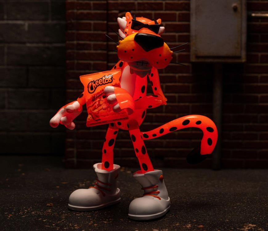 Cheetos Chester Cheetah (Flamin' Hot Cheetos) Glow-in-the-Dark Action Figure Gallery Image 6