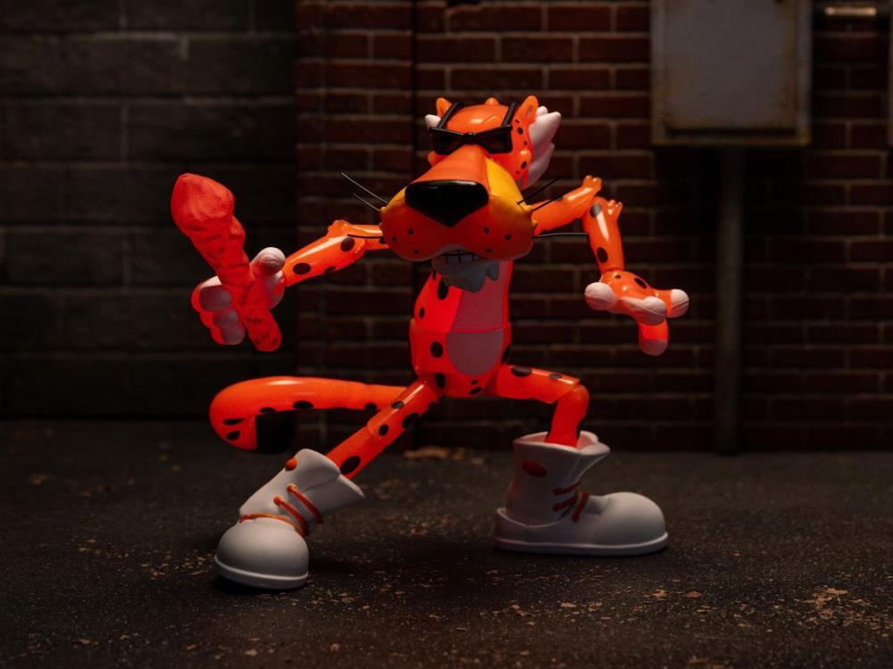 Cheetos Chester Cheetah (Flamin' Hot Cheetos) Glow-in-the-Dark Action Figure Gallery Image 8