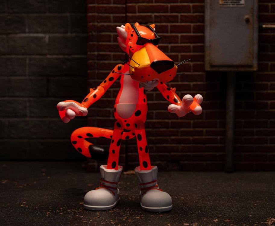 Cheetos Chester Cheetah (Flamin' Hot Cheetos) Glow-in-the-Dark Action Figure Gallery Image 7