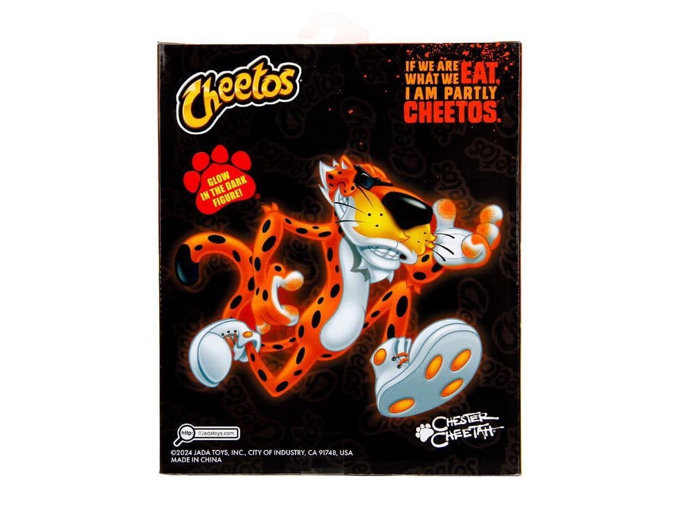 Cheetos Chester Cheetah (Flamin' Hot Cheetos) Glow-in-the-Dark Action Figure Gallery Image 13