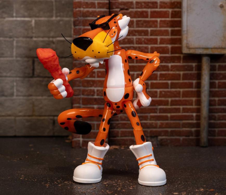 Cheetos Chester Cheetah (Flamin' Hot Cheetos) Glow-in-the-Dark Action Figure Gallery Image 5