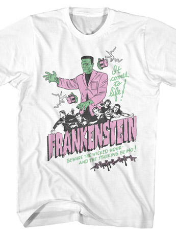 Universal Monsters Frankenstein It Comes to Life T-Shirt Gallery Image 2
