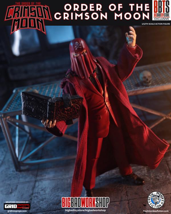 The Order of the Crimson Moon Order of the Crimson Moon 1/12 Scale BBTS Exclusive Action Figure Gallery Image 6