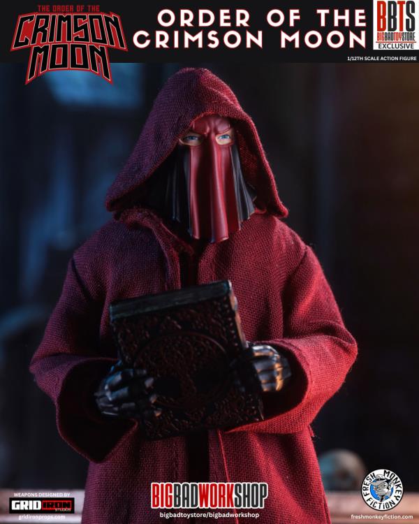 The Order of the Crimson Moon Order of the Crimson Moon 1/12 Scale BBTS Exclusive Action Figure Gallery Image 4