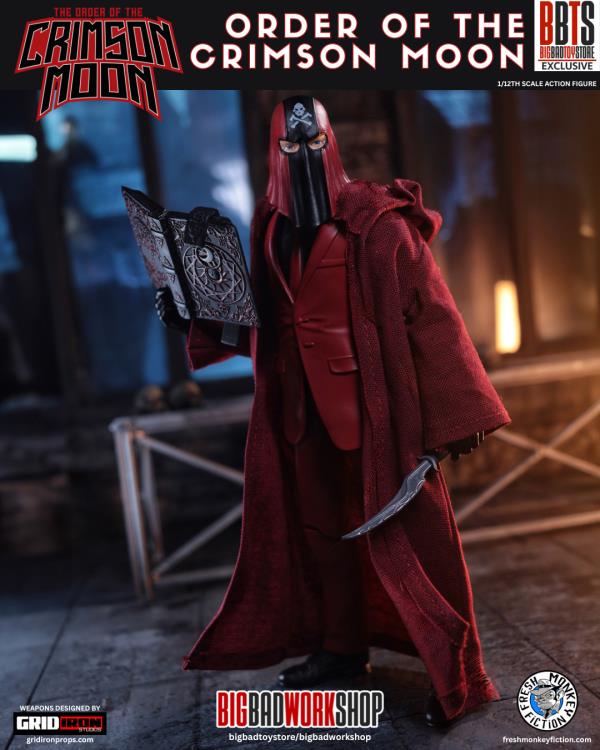 The Order of the Crimson Moon Order of the Crimson Moon 1/12 Scale BBTS Exclusive Action Figure Gallery Image 5