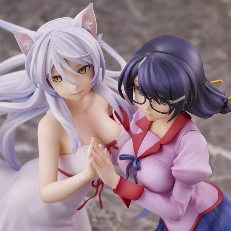 Nekomonogatari Kuro Tsubasa Hanekawa & Black Hanekawa Figure Set (2nd Reissue) Gallery Image 19
