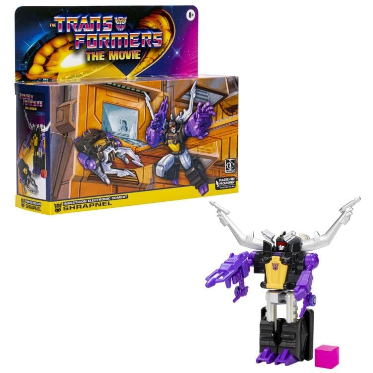 The Transformers: The Movie Insecticon Electronic Combat Shrapnel