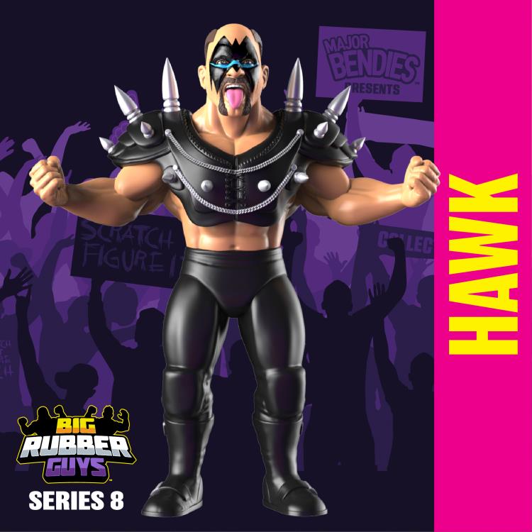 Big Rubber Guy Road Warriors Hawk Figure