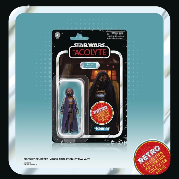 Star Wars Retro Collection The Acolyte Box Set of 6 Figures Gallery Image 14
