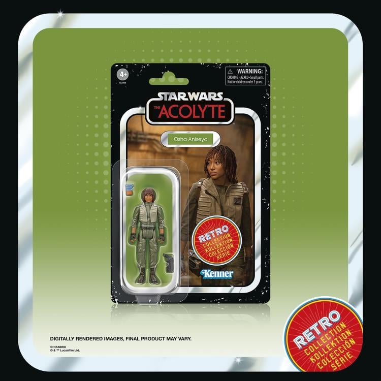 Star Wars Retro Collection The Acolyte Box Set of 6 Figures Gallery Image 6