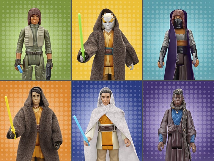 Star Wars Retro Collection The Acolyte Box Set of 6 Figures